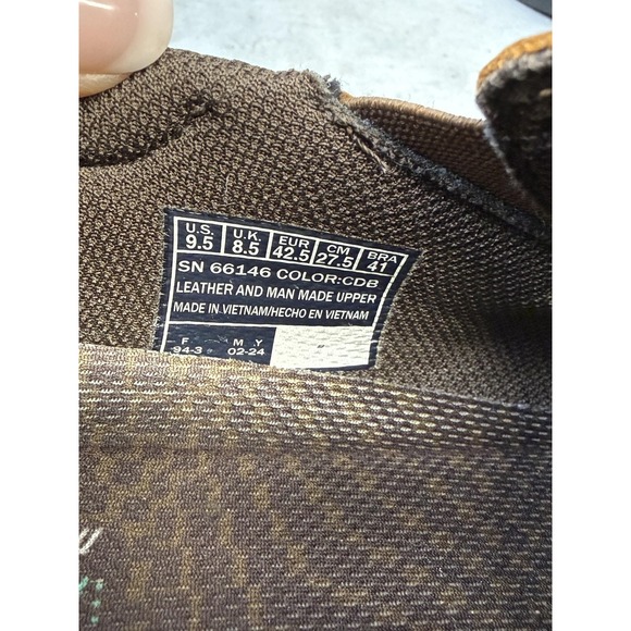 Skechers Shoes Mens Size 9.5 Brown Relaxed Fit Slip On Loafers SN 66146 - Picture 10 of 14